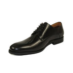 Men's Shoes STEVE MADDEN Leather upper Lace Up Plain Toe Daedric Black