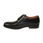 Men's Shoes STEVE MADDEN Leather upper Lace Up Plain Toe Daedric Black