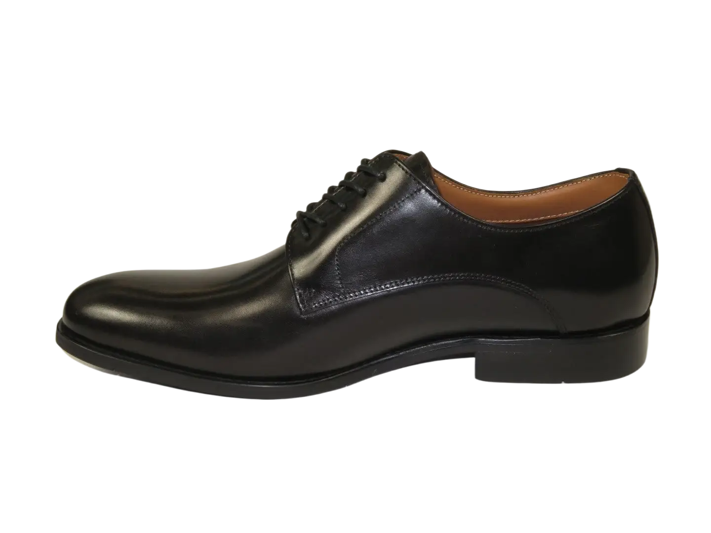 Men's Shoes STEVE MADDEN Leather upper Lace Up Plain Toe Daedric Black