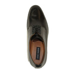 Men's Shoes STEVE MADDEN Leather upper Lace Up Plain Toe Daedric Black