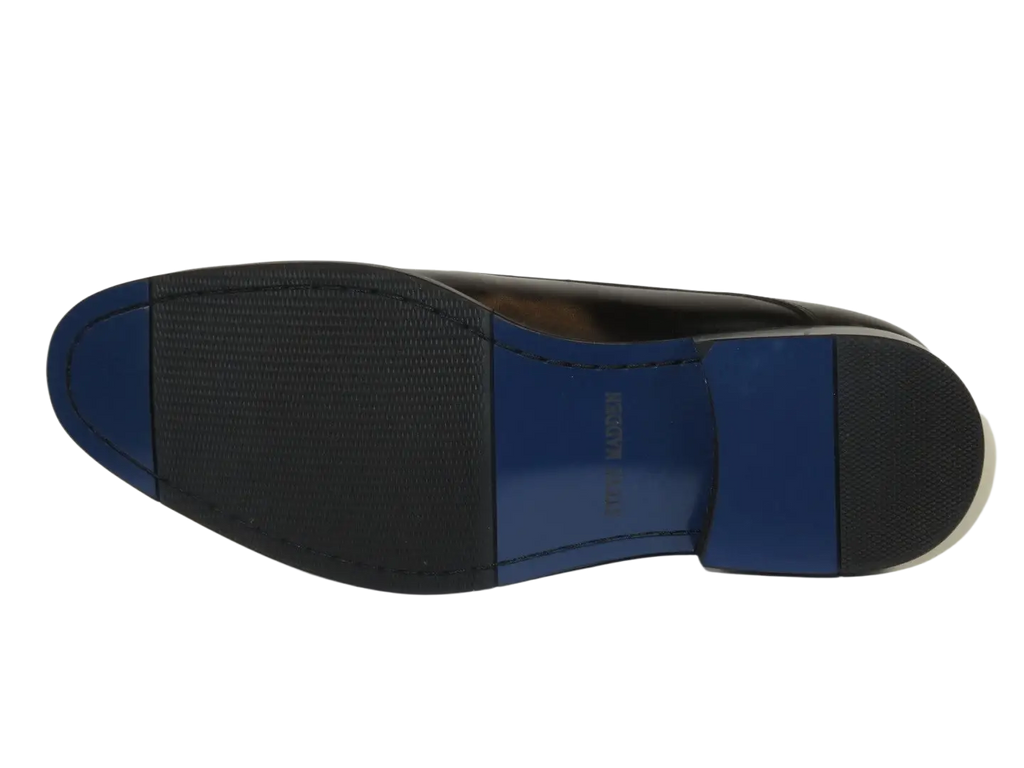 Men's Shoes STEVE MADDEN Leather upper Lace Up Plain Toe Daedric Black