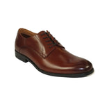 Men's Shoes STEVE MADDEN Leather upper Lace Up Plain Toe Daedric Tan