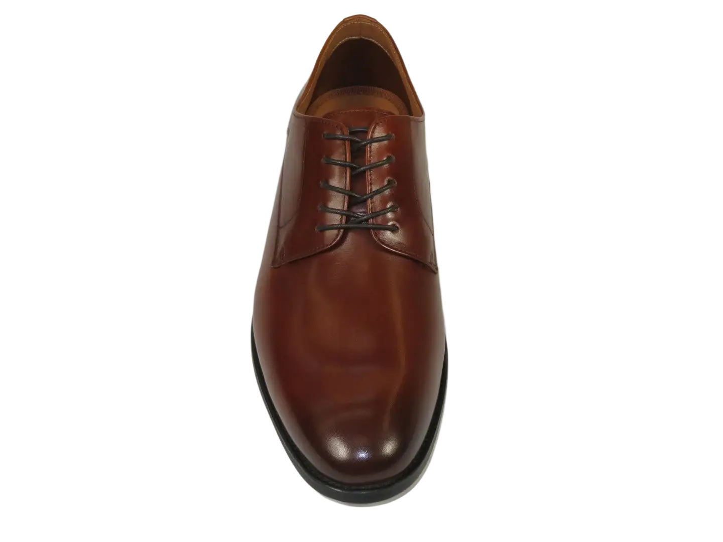 Men's Shoes STEVE MADDEN Leather upper Lace Up Plain Toe Daedric Tan