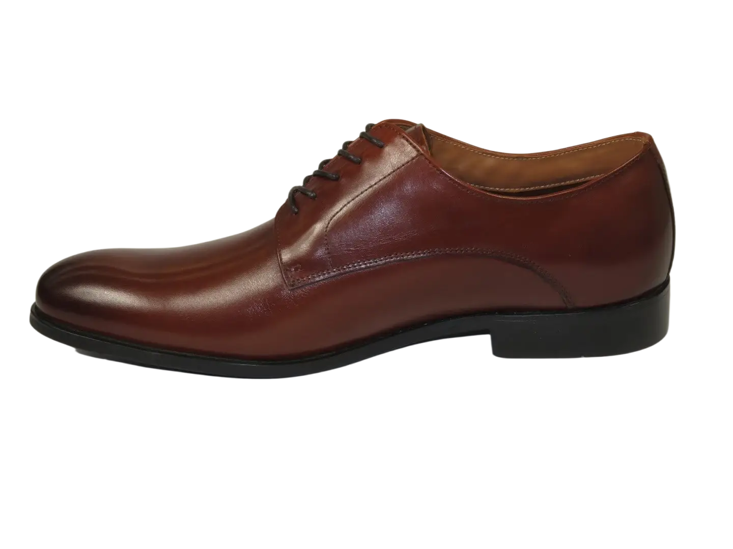 Men's Shoes STEVE MADDEN Leather upper Lace Up Plain Toe Daedric Tan