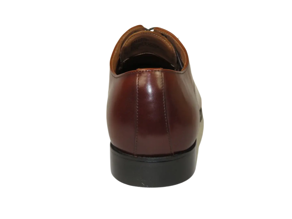 Men's Shoes STEVE MADDEN Leather upper Lace Up Plain Toe Daedric Tan