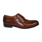 Men's Shoes STEVE MADDEN Leather upper Lace Up Plain Toe Daedric Tan