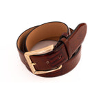 The Bangkok Brown  Calfskin Belt