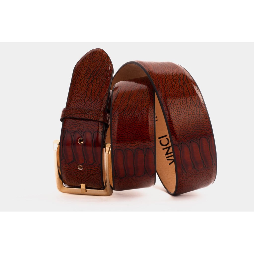 The Bangkok Brown  Calfskin Belt