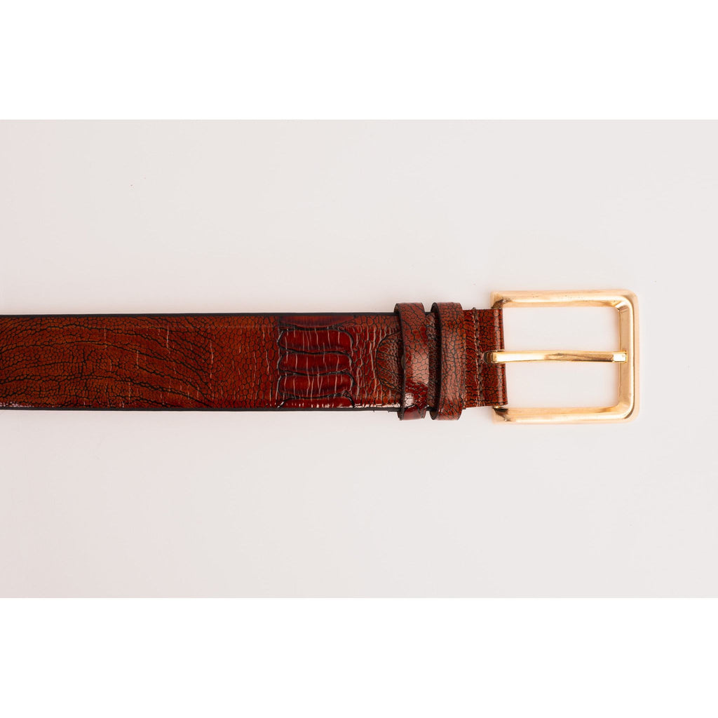 The Bangkok Brown  Calfskin Belt