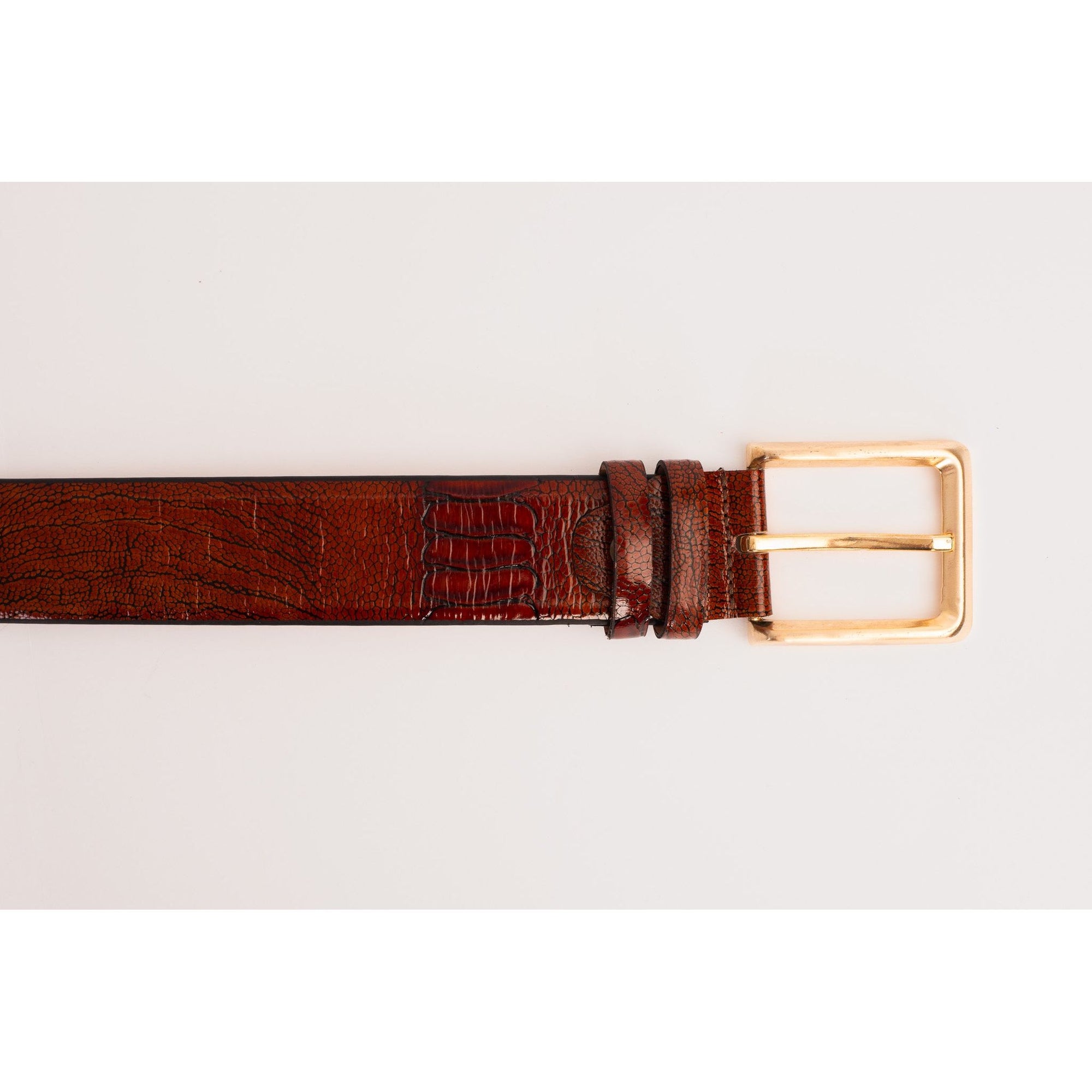 The Bangkok Brown  Calfskin Belt