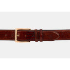 The Bangkok Brown  Calfskin Belt
