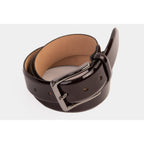 The Dodoma Burgundy Patent Leather Belt