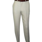 Men's ENZO Linen Spring Summer Suit Light Weight Breathable E58302-7 Natural