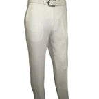 Men's ENZO Linen Spring Summer Suit Light Weight Breathable E58302-1 White
