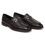 Belvedere Italian Deerskin Shoes EMILIO Brown Slip On