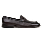 Belvedere Italian Deerskin Shoes EMILIO Brown Slip On