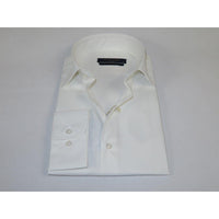 Men's Dress Shirt ENZO PARK Turkey Soft Cotton Wrinkle Resistant Enzo4 Ivory