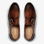 The Luxe Tan Buffalo Leather Women Sneaker