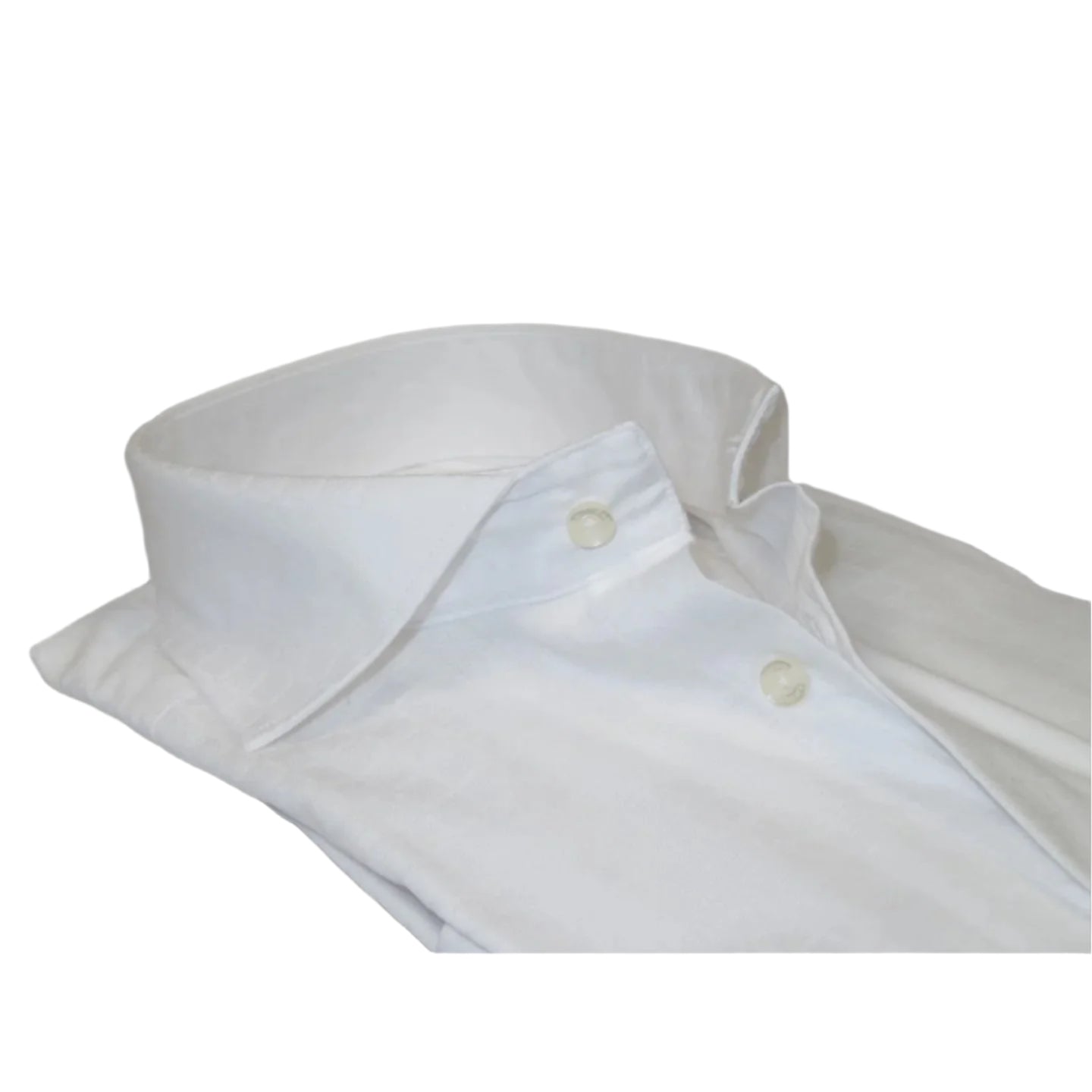 Men's Shirt FAMOZO Turkey 100% Cotton Cut-away Collar French Cuffs FA4 White