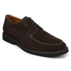 Belvedere Shoes Franco Brown Suede Split-Toe Derby