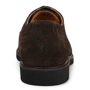 Belvedere Shoes Franco Brown Suede Split-Toe Derby