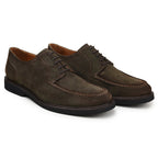 Belvedere Shoes Franco Olive Suede Split-Toe Derby