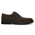 Belvedere Shoes Franco Olive Suede Split-Toe Derby
