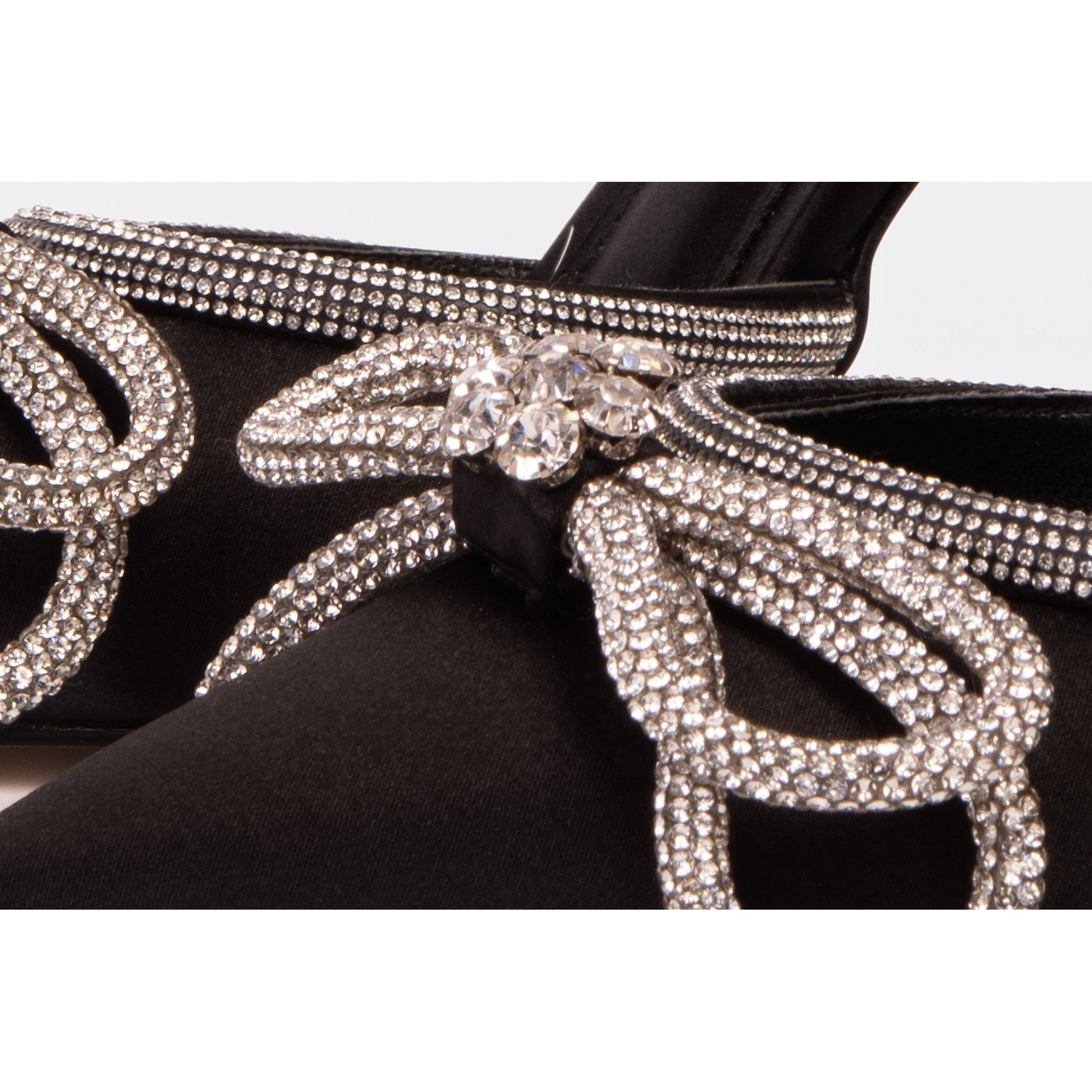 The Floransa Black Leather Pointy Toe Ankle Strap Women Sandal Final Sale!
