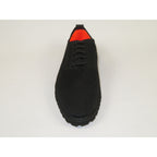 Men'S Tayno Sneaker Shoes Comfort Casual Knit Cotton Fabric #FRESHORT F  Black