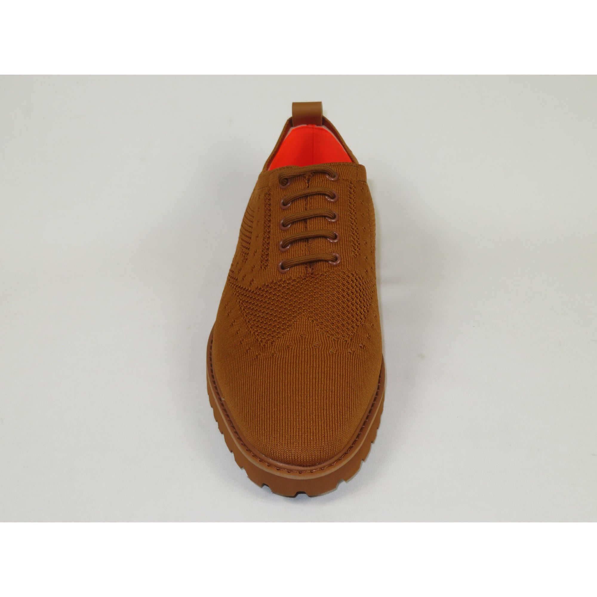 Men'S Tayno Sneaker Shoes Comfort Casual Knit Cotton Fabric #FRESHORT F  Camel