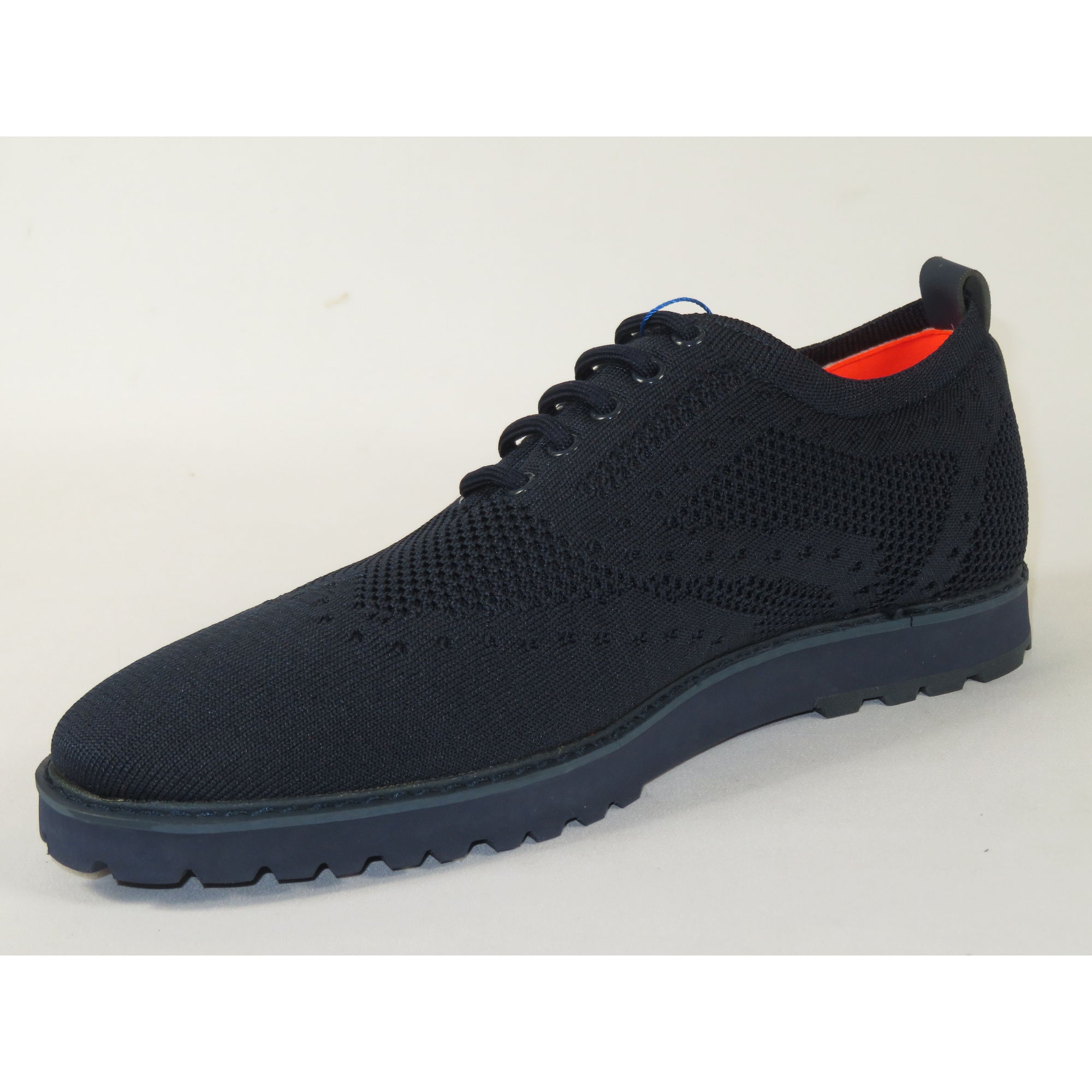 Men'S Tayno Sneaker Shoes Comfort Casual Knit Cotton Fabric #FRESHORT F Navy
