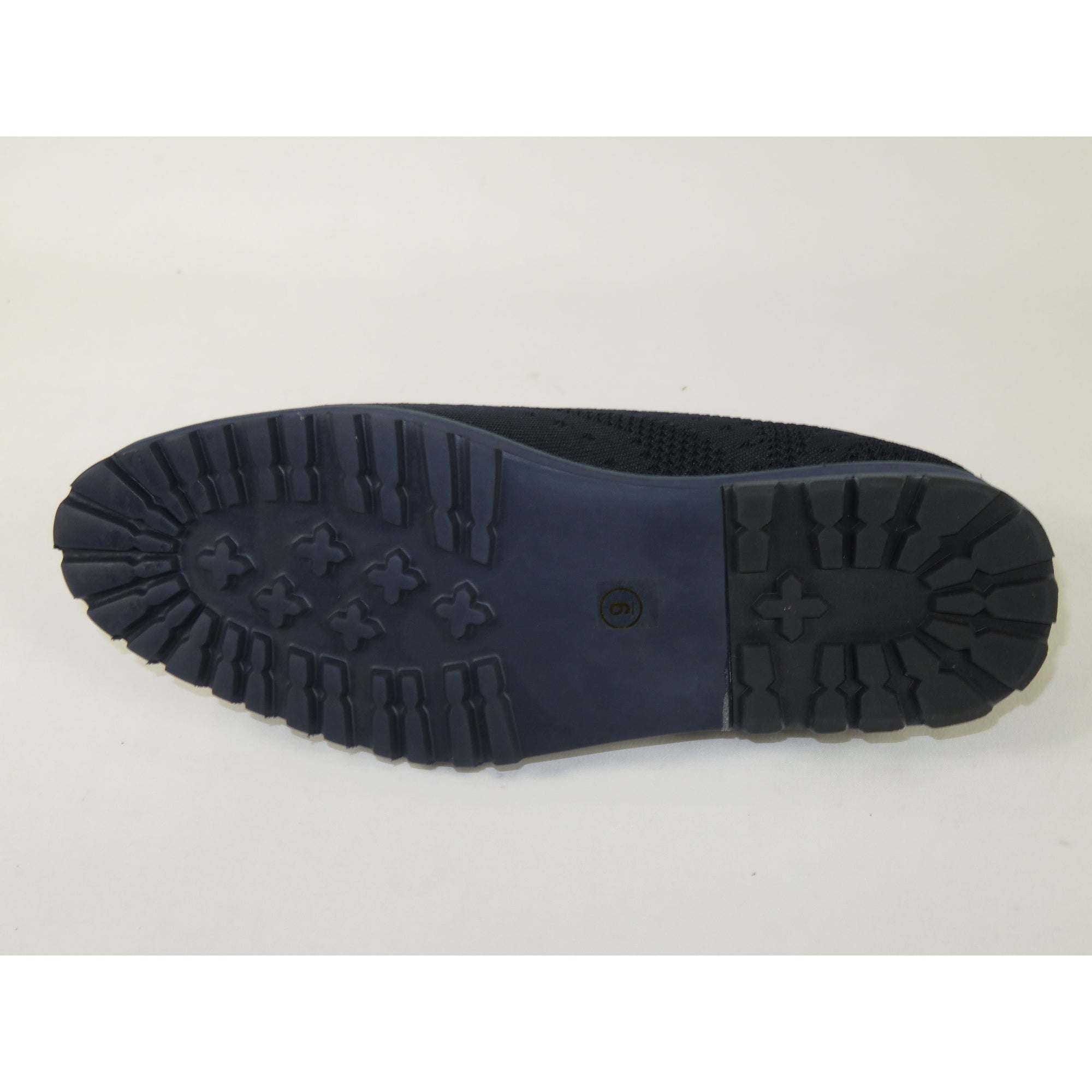 Men'S Tayno Sneaker Shoes Comfort Casual Knit Cotton Fabric #FRESHORT F Navy