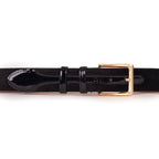 The Casaletti Black Leather Belt