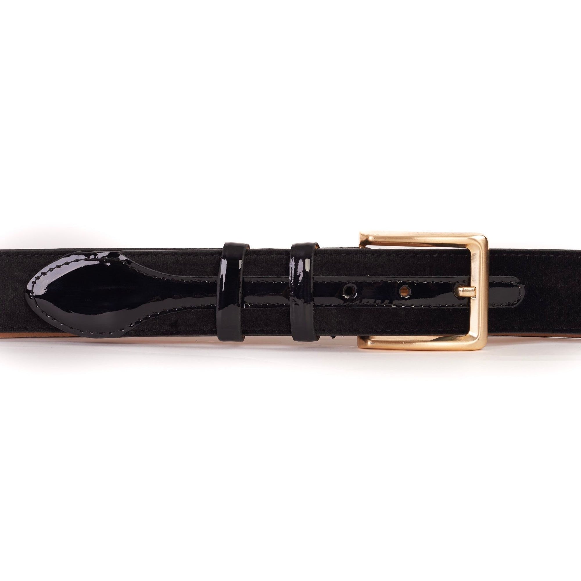 The Casaletti Black Leather Belt