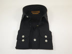 Giorgio Belman Shirts Stretchable Fabric Soft and Comfortable GB-MAGGI Black