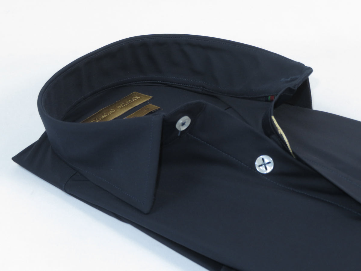 Giorgio Belman Shirts Stretchable Fabric Soft and Comfortable GB-MAGGI Navy