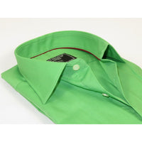 Men's Dress Shirt GIAN FRANCO RUFFINI Turkey 100% Cotton GFR-1 Green