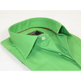 Men's Dress Shirt GIAN FRANCO RUFFINI Turkey 100% Cotton GFR-1 Green