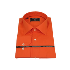 Men's Dress Shirt GIAN FRANCO RUFFINI Turkey 100% Cotton GFR-3 Rust