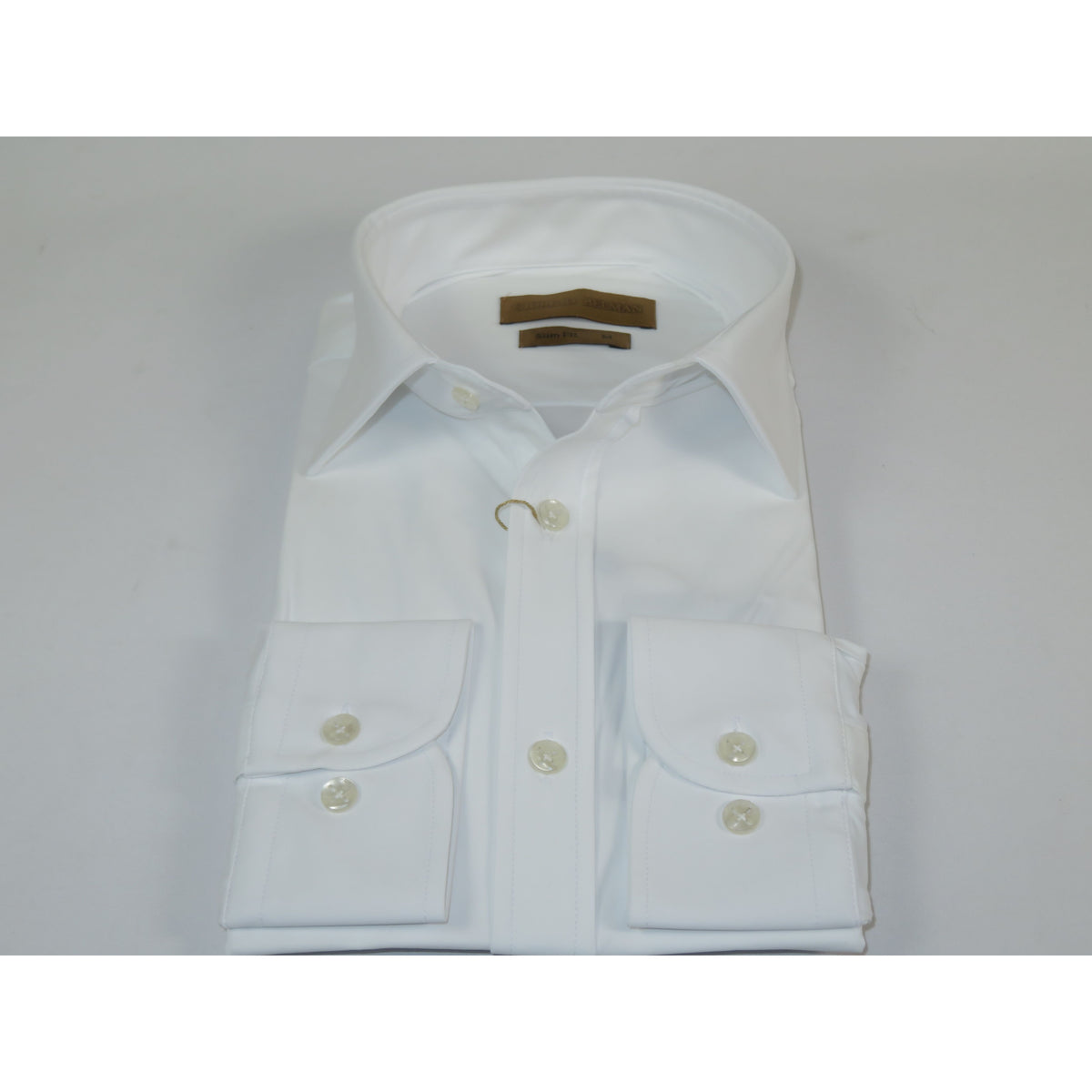 Giorgio Belman Shirts Stretchable Fabric Soft and Comfortable GB-MAGGI White