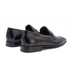 The Bangkok Black Penny Loafer Men Shoe