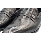 The Bangkok Black Penny Loafer Men Shoe