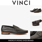 The Eregli Black Leather Penny Loafer Men Shoe