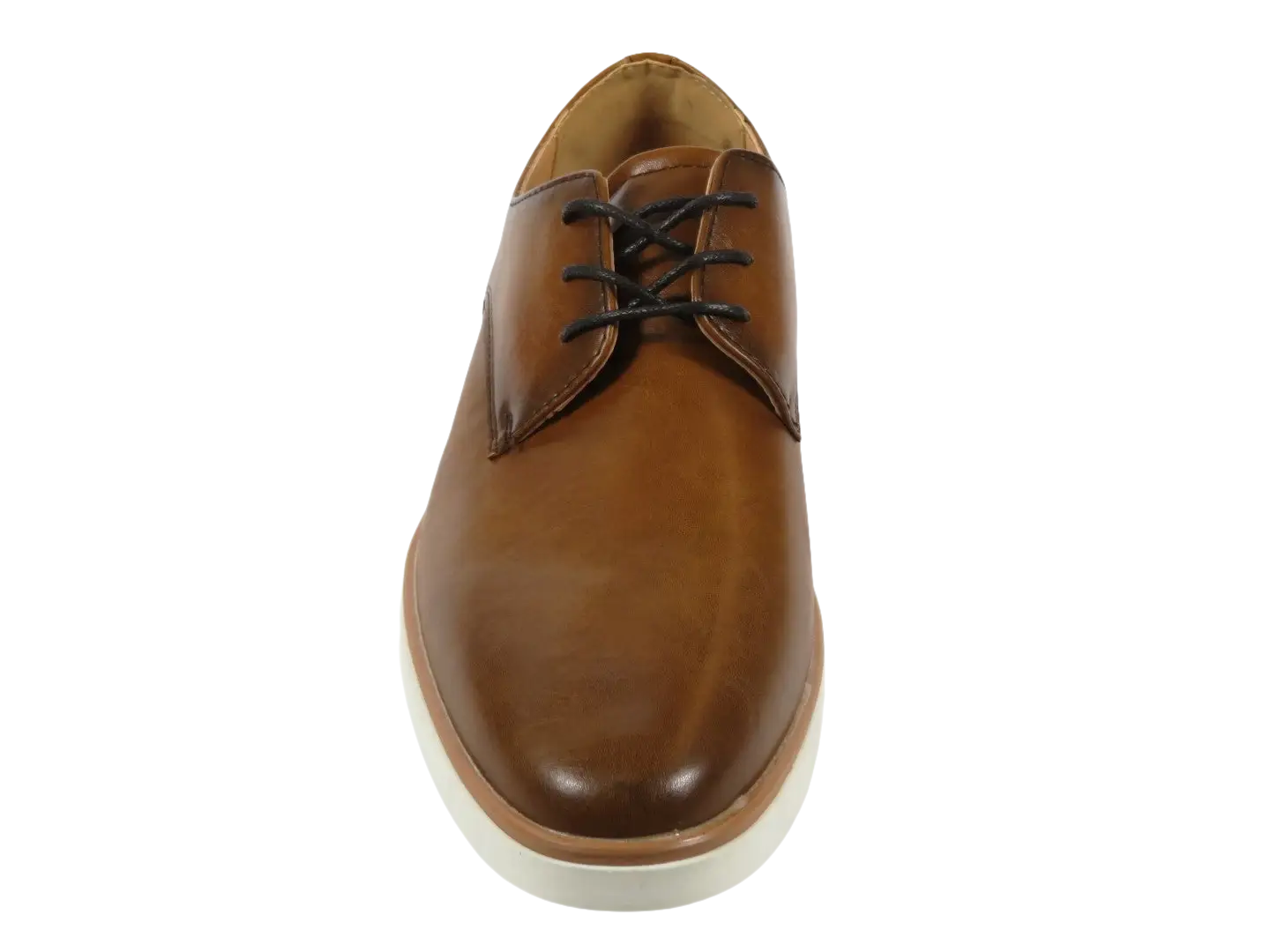 Men's Shoes By Santino Luciano Dress Comfort Light Weight H2461 Cognac