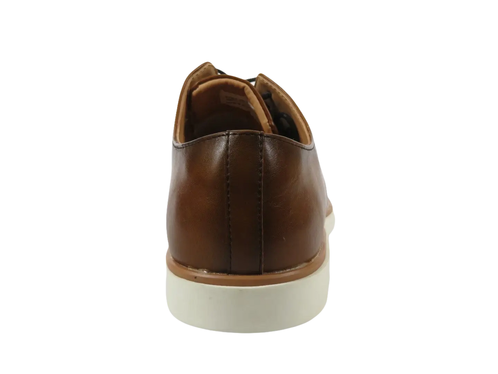 Men's Shoes By Santino Luciano Dress Comfort Light Weight H2461 Cognac