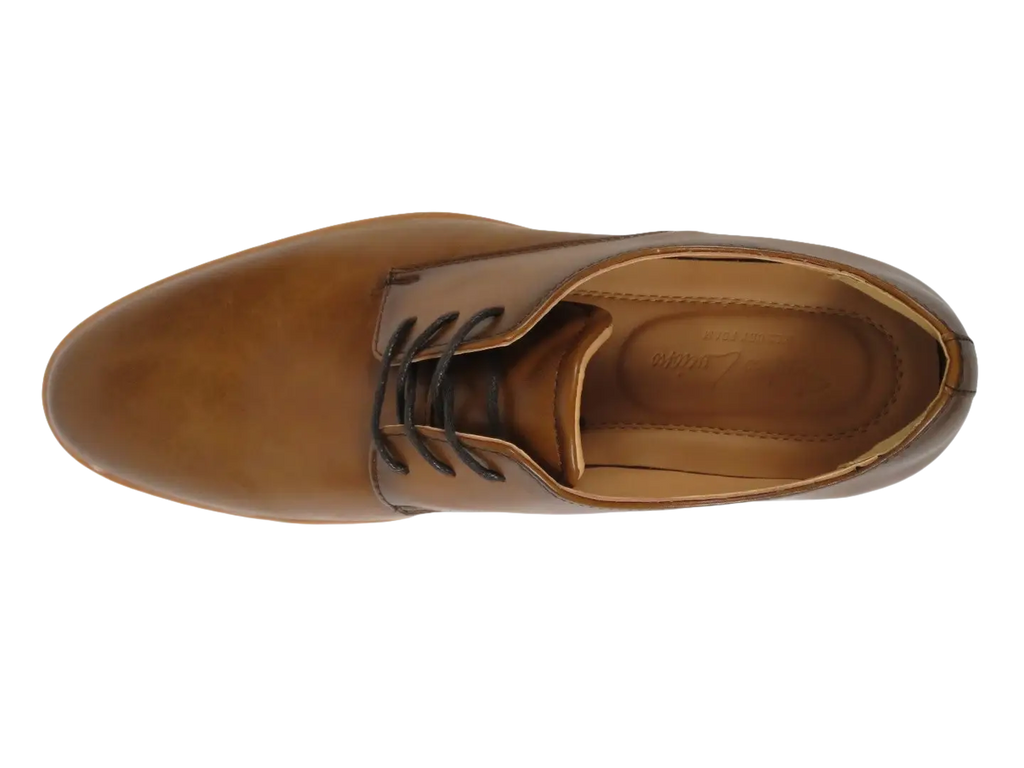 Men's Shoes By Santino Luciano Dress Comfort Light Weight H2461 Cognac