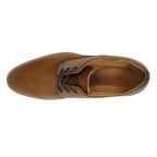 Men's Shoes By Santino Luciano Dress Comfort Light Weight H2461 Cognac