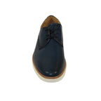 Men's Shoes By Santino Luciano Dress Comfort Light Weight H2461 Navy Blue