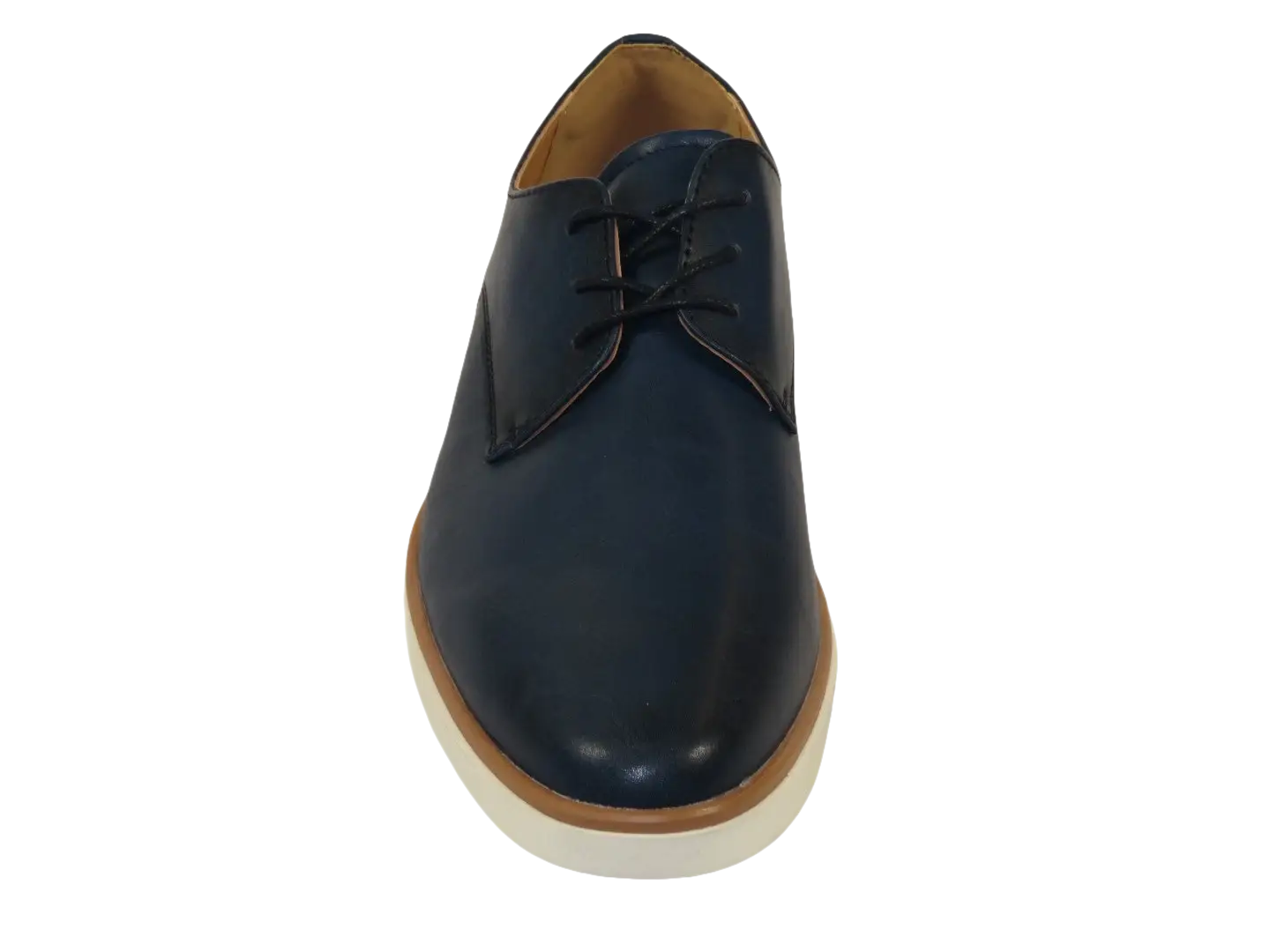 Men's Shoes By Santino Luciano Dress Comfort Light Weight H2461 Navy Blue