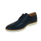 Men's Shoes By Santino Luciano Dress Comfort Light Weight H2461 Navy Blue